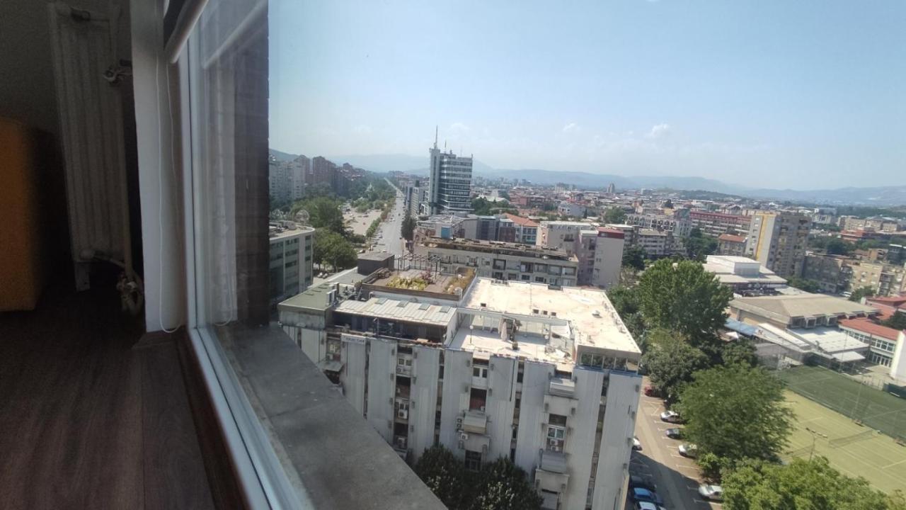 Sky View Luxury Center Skopje Apartments Bagian luar foto