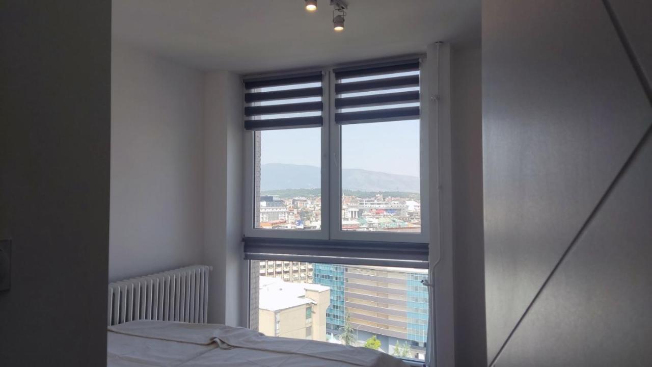 Sky View Luxury Center Skopje Apartments Bagian luar foto