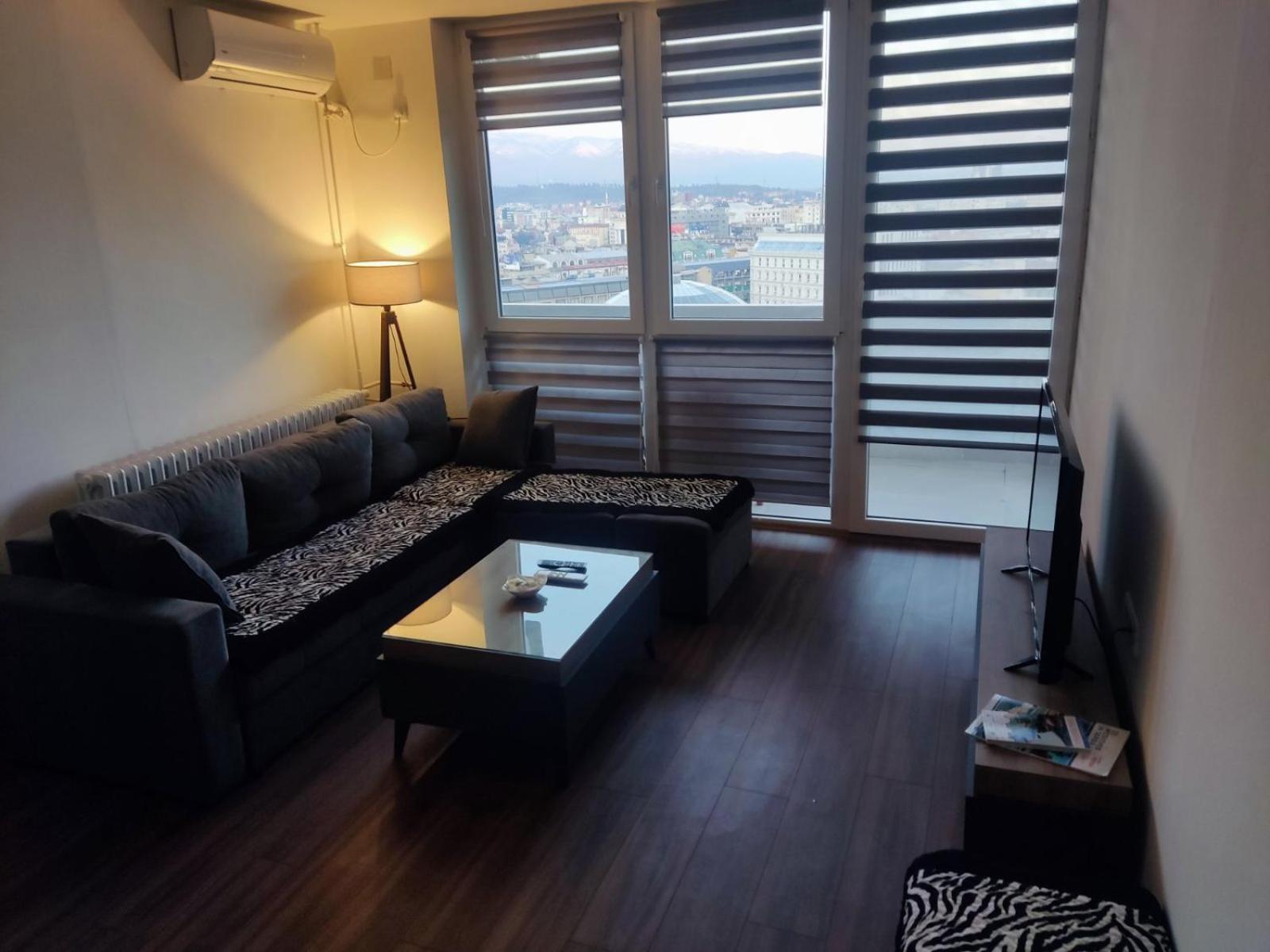 Sky View Luxury Center Skopje Apartments Bagian luar foto