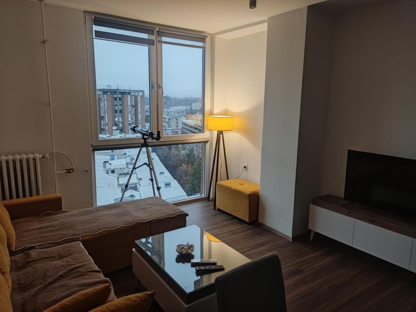 Sky View Luxury Center Skopje Apartments Bagian luar foto
